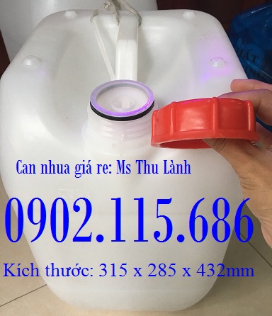 Can nhựa 30 lít vuông, can nhựa 30 lít, can 30 lít