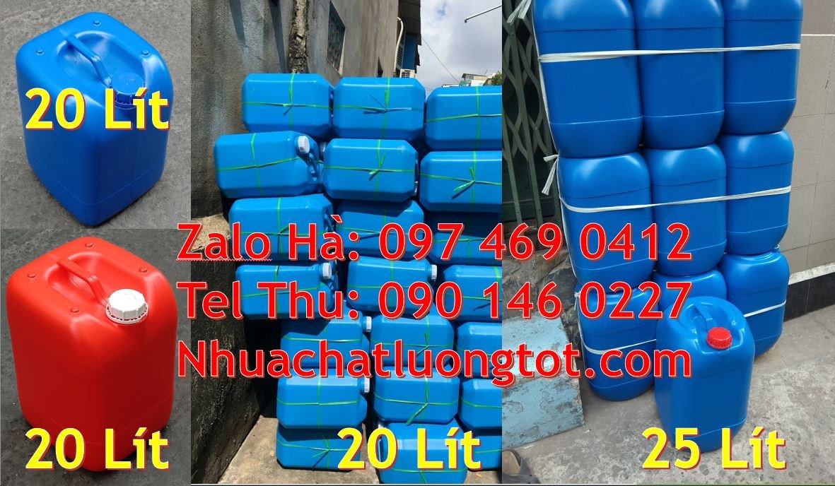 can 25l giá rẻ,can 20l đựng axit,can 30l đựng dầu nhớt giá rẻ hóa chất