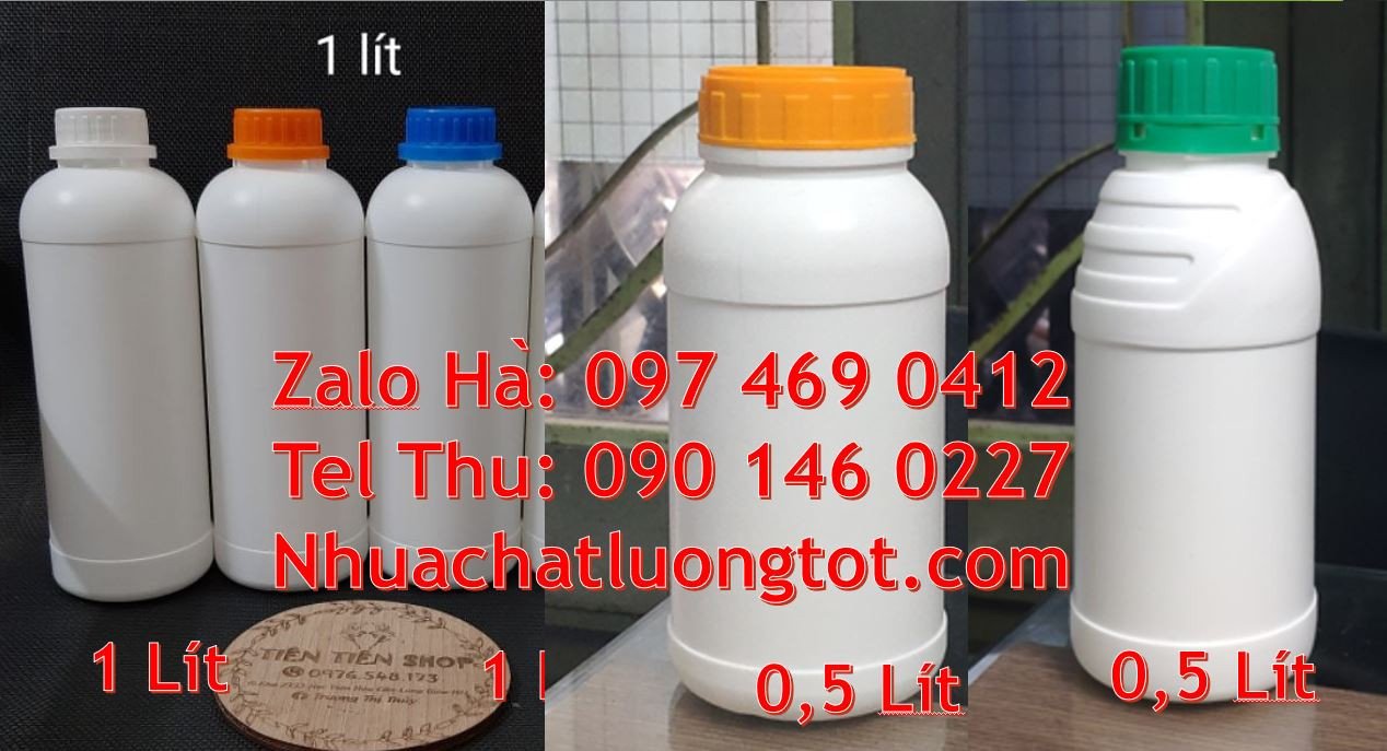 chai nhựa hdpe 1l tròn giá rẻ,chai nhựa đựng hóa chất,chai nhựa 250ml