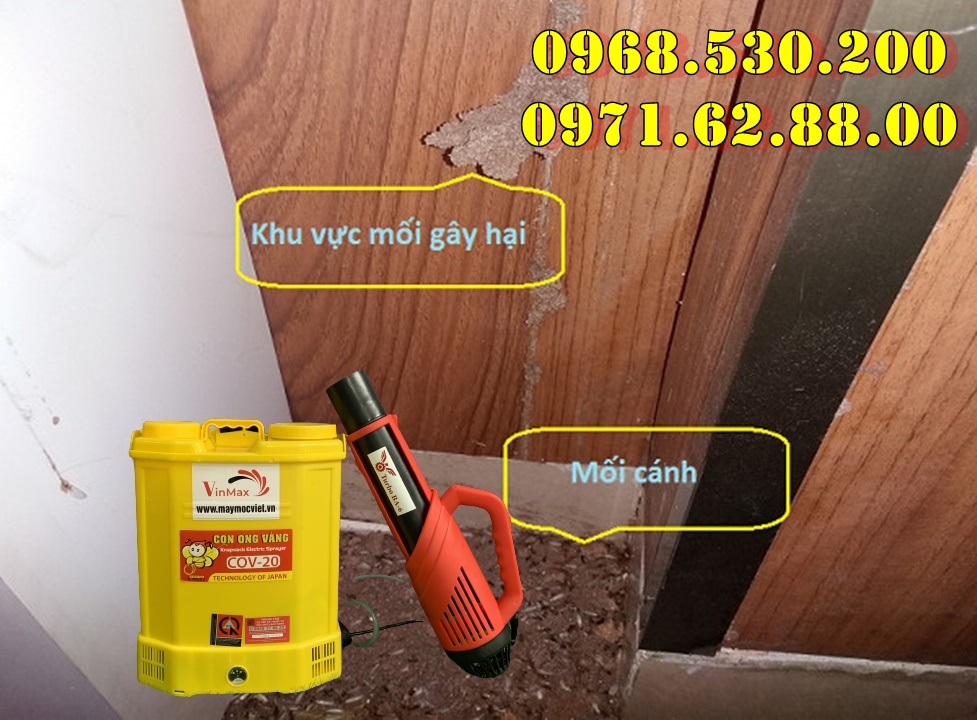 Phòng ngừa côn trùng bằng phương pháp phun Turbo BA-6