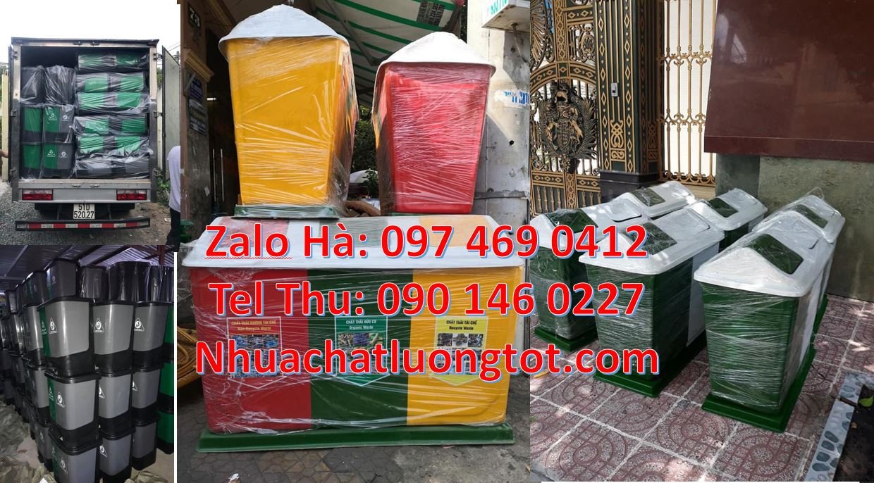 thùng rác 3 ngăn nắp lật,thùng rác 2 ngăn nắp bập bênh,thùng rác 3 ngă