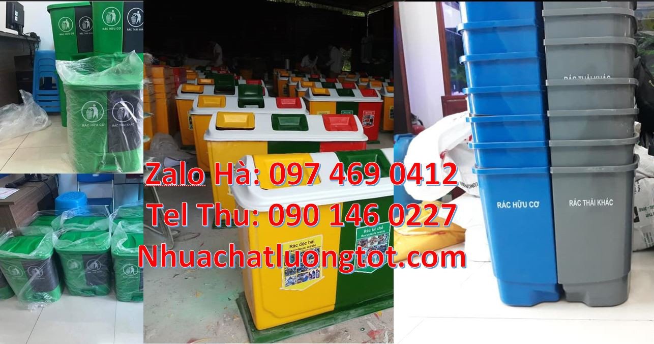 thùng rác 3 ngăn nắp lật,thùng rác 2 ngăn nắp bập bênh,thùng rác 3 ngă