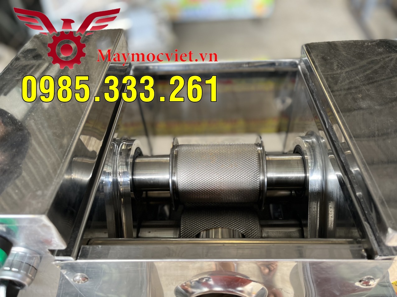 Máy ép mía acquy dùng lưu động tiện lợi I bảo hành 12 tháng
