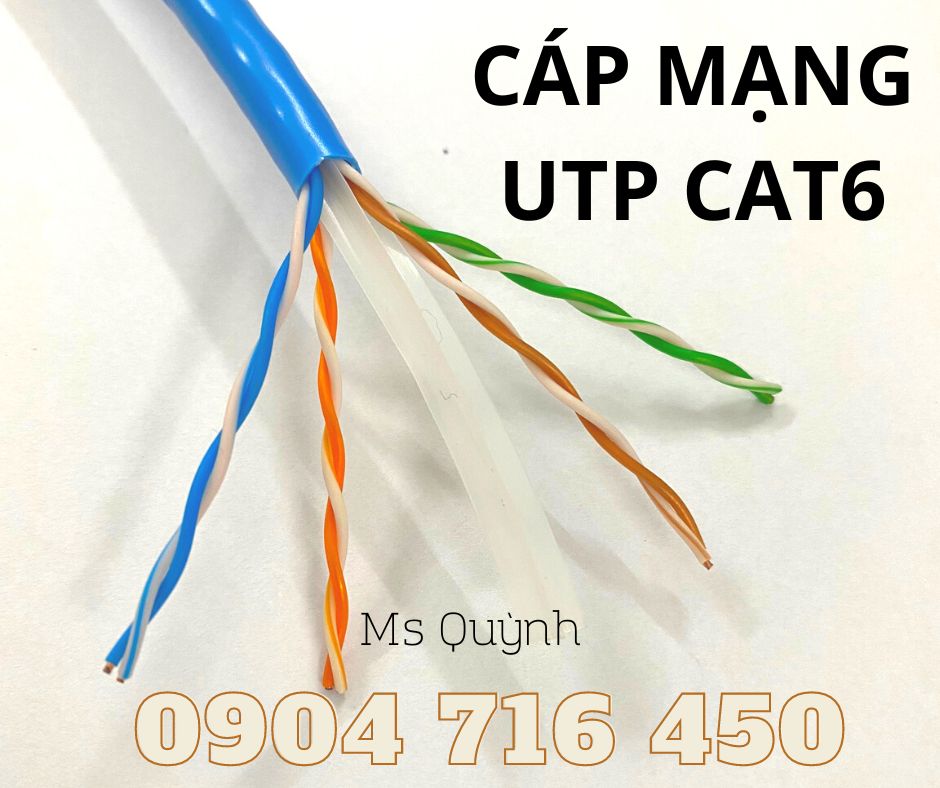 Cáp mạng UTP6 Đà Nẵng, Hồ Chí Minh, Hà Nội