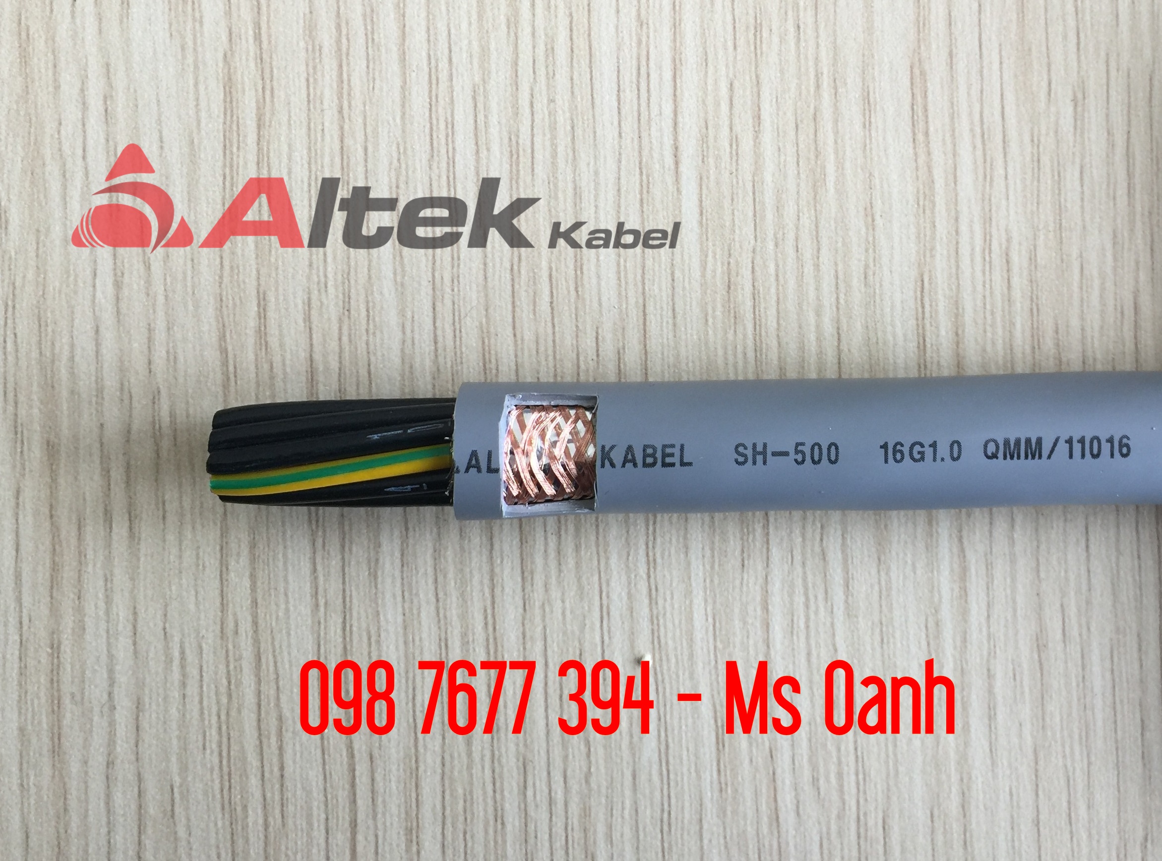 cáp điều khiển 16x0.5, cáp điều khiển 16x0.75, cáp điều khiển 16x1.0