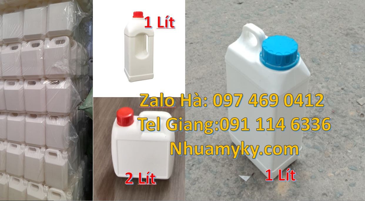 can nhựa 1l 2l đựng dung môi,can nhựa cao cấp,can nhựa nhỏ đựng chế ph