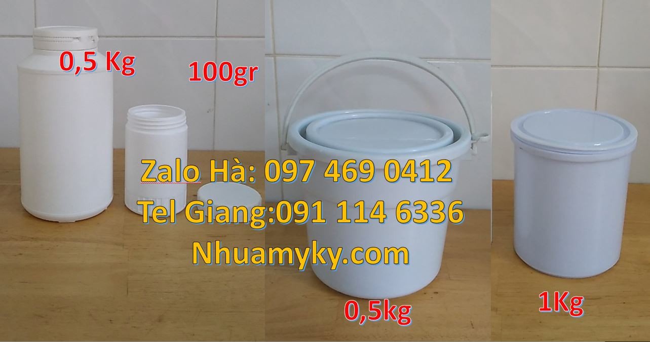 hũ 250gr đựng xí muội,hũ nhựa 100 gram,hũ pet nắp nhựa trắng 200 gram