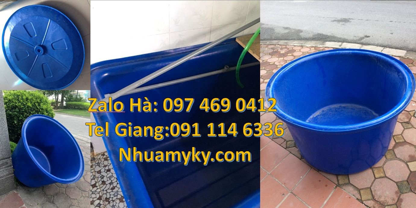 thùng nhựa vuông 750l thùng nhựa tròn 2000 lít,thùng nhựa chữ nhật giá