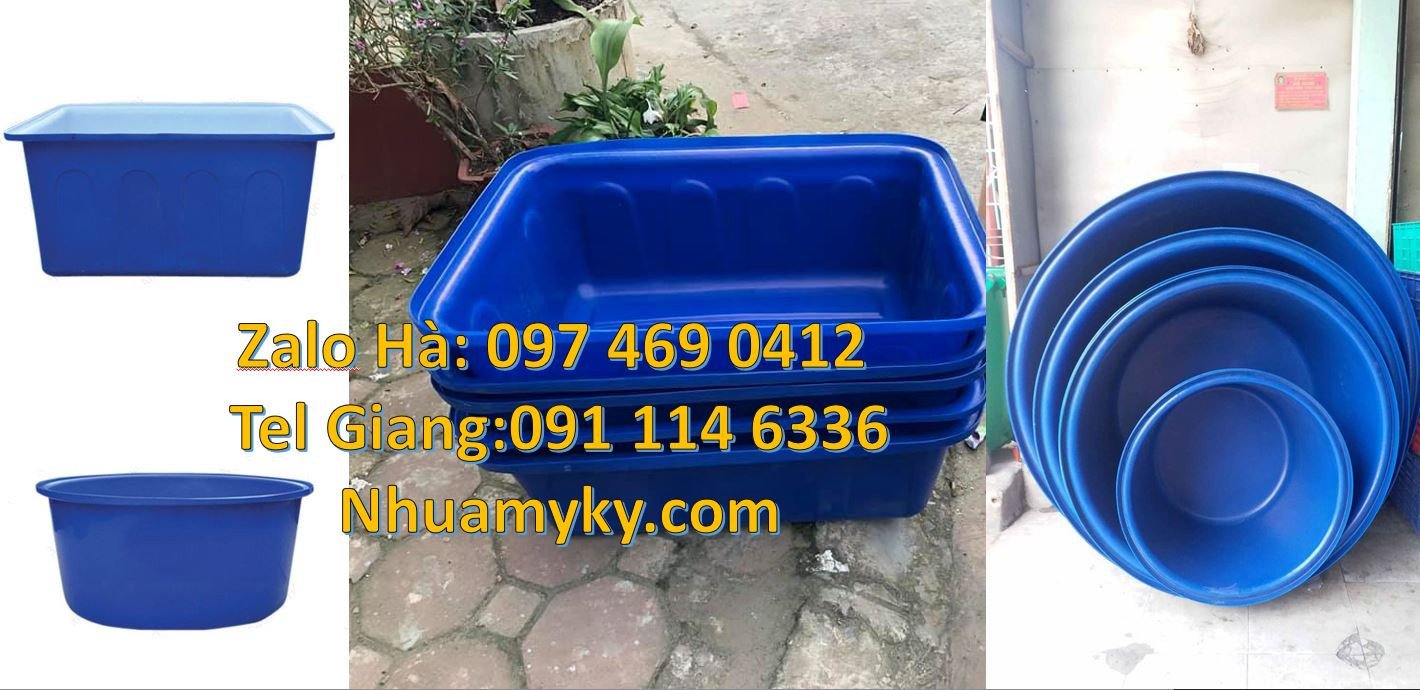 thùng nhựa vuông 750l thùng nhựa tròn 2000 lít,thùng nhựa chữ nhật giá