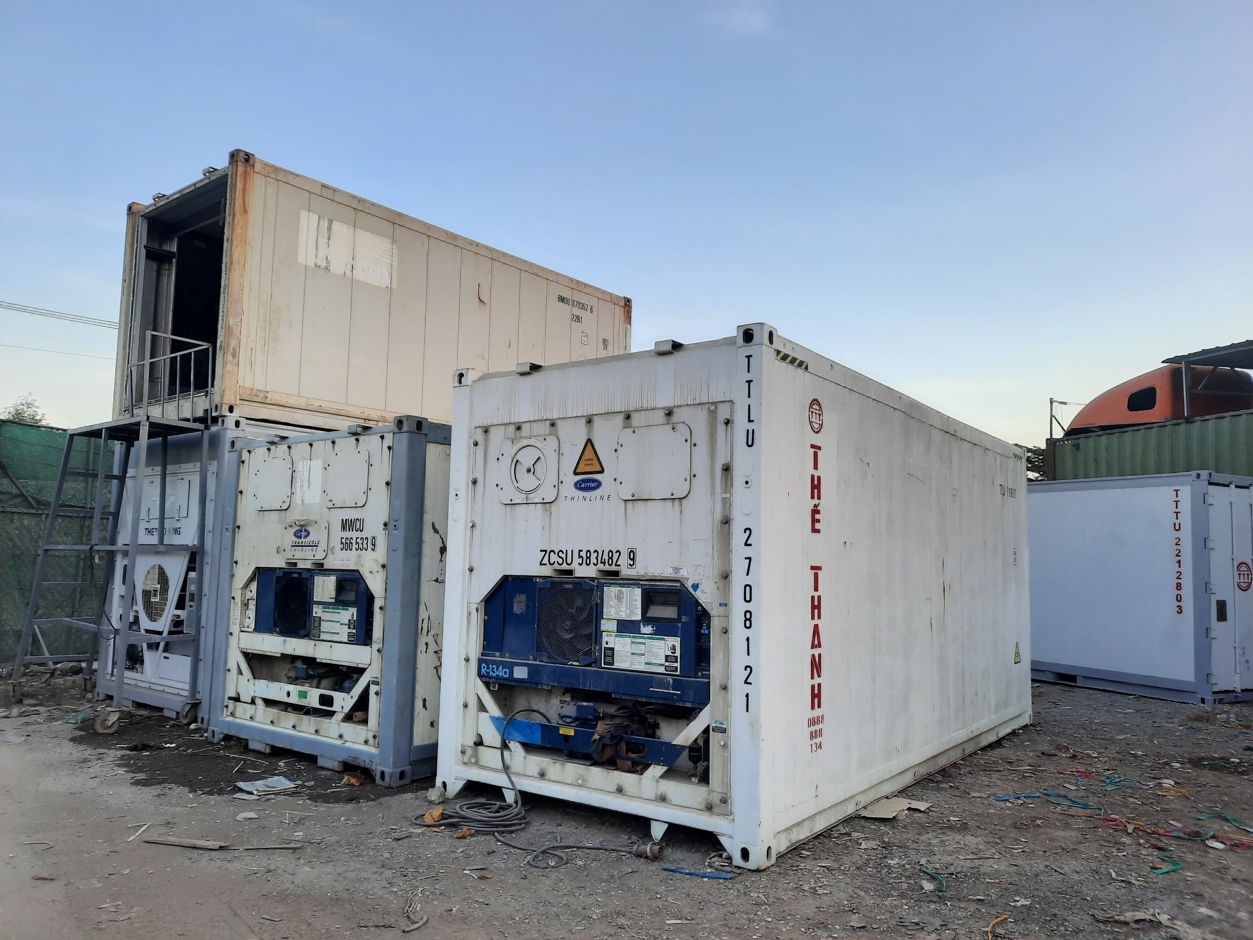 thanh lý container kho lạnh 20feet gái rẻ