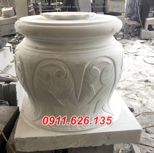 Mẫu Đá Kê Cột Chân Tảng