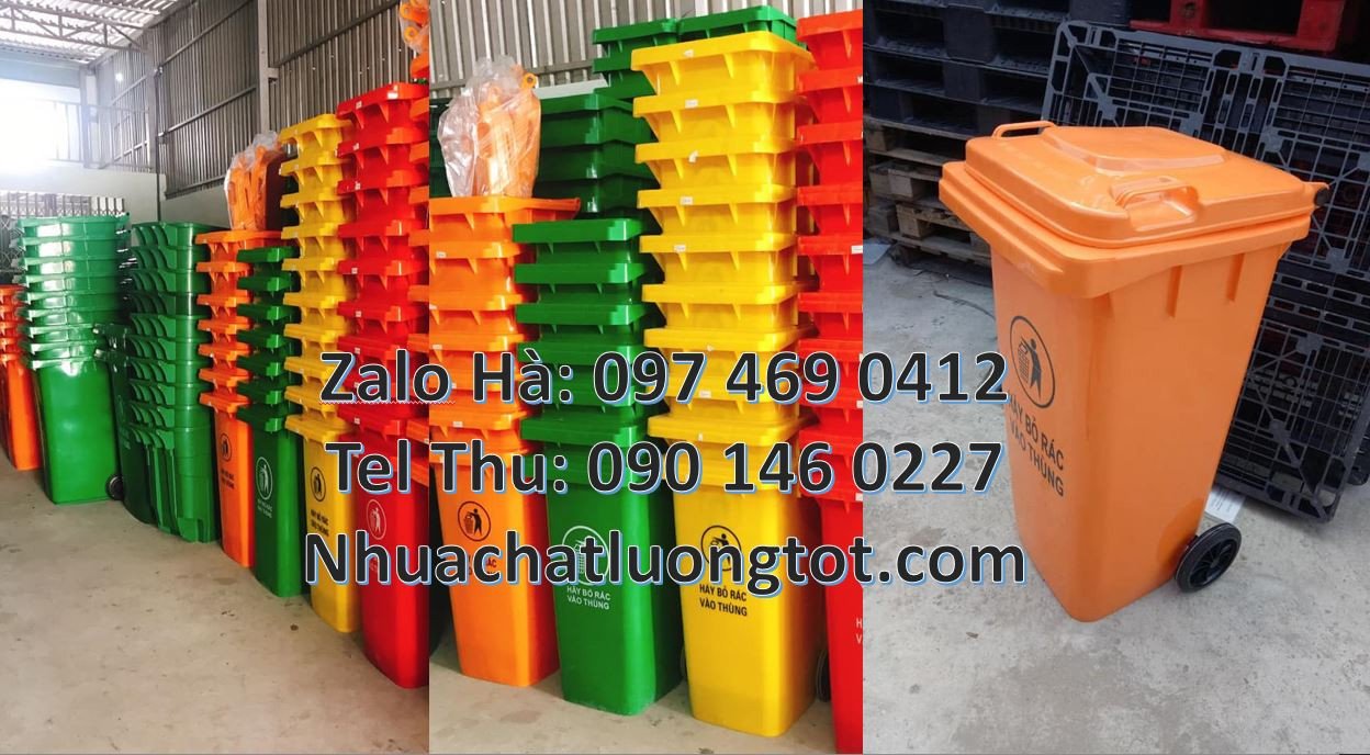 thùng rác 240l nắp hở,thùng rác công cộng 120l 240l,thùng rác nắp kín