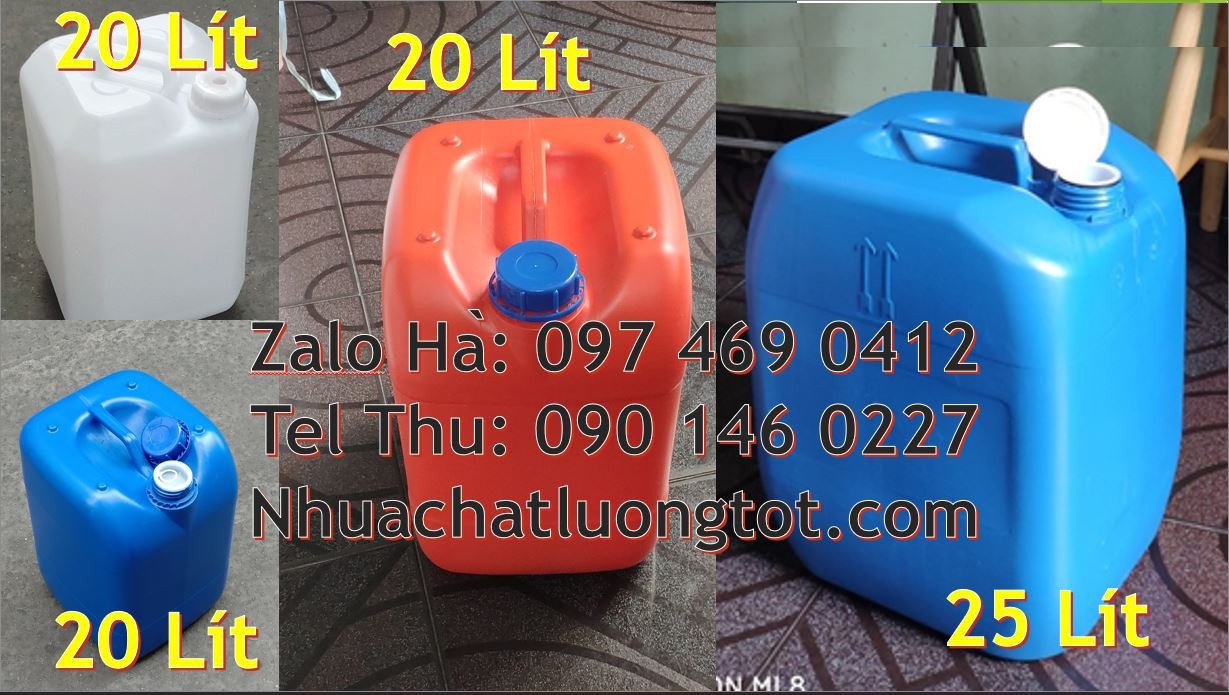 can 18l đựng mật mía,can 20 lít tròn xanh,can nhựa loại 30l giá rẻ nha