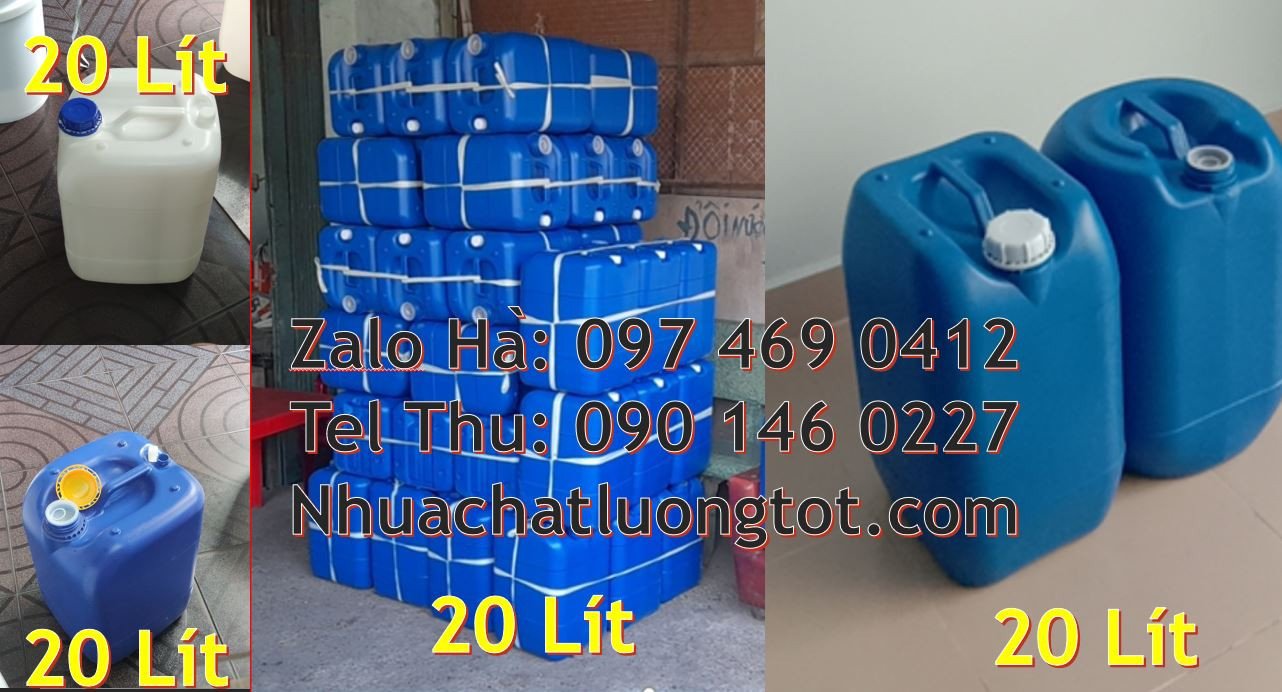 can 18l đựng mật mía,can 20 lít tròn xanh,can nhựa loại 30l giá rẻ nha