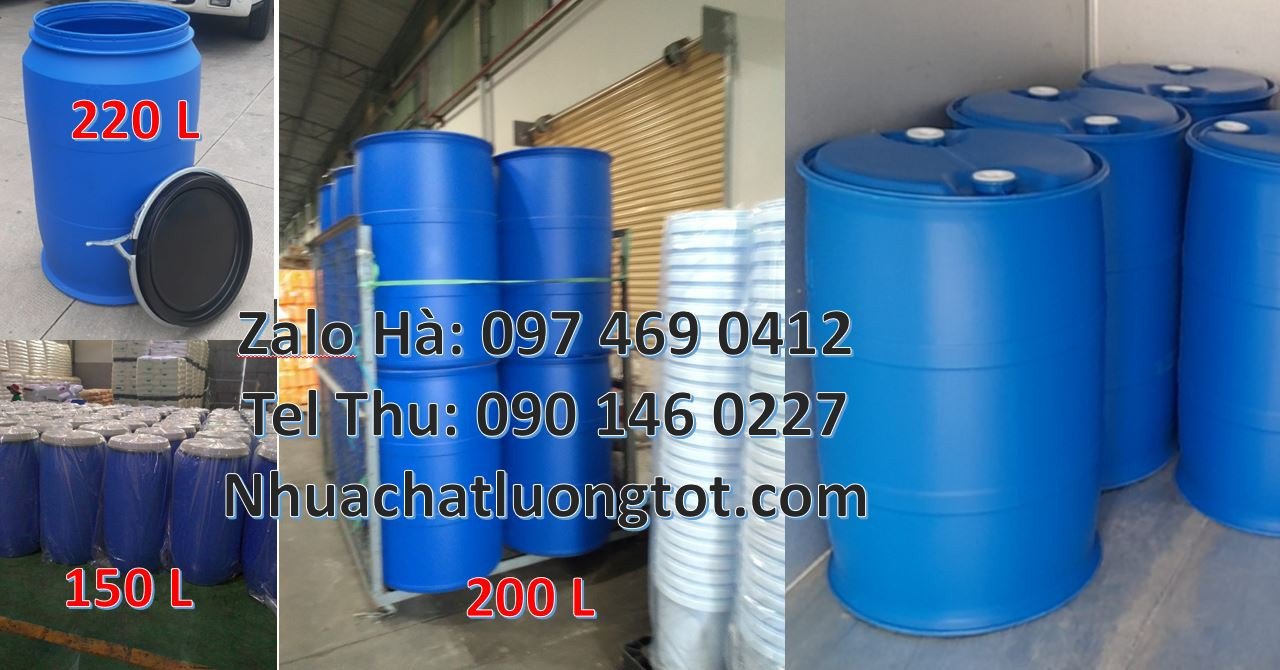 thùng phuy 120l đai nhựa,thùng phuy 30l giá rẻ,thùng phuy nhựa 200l mo
