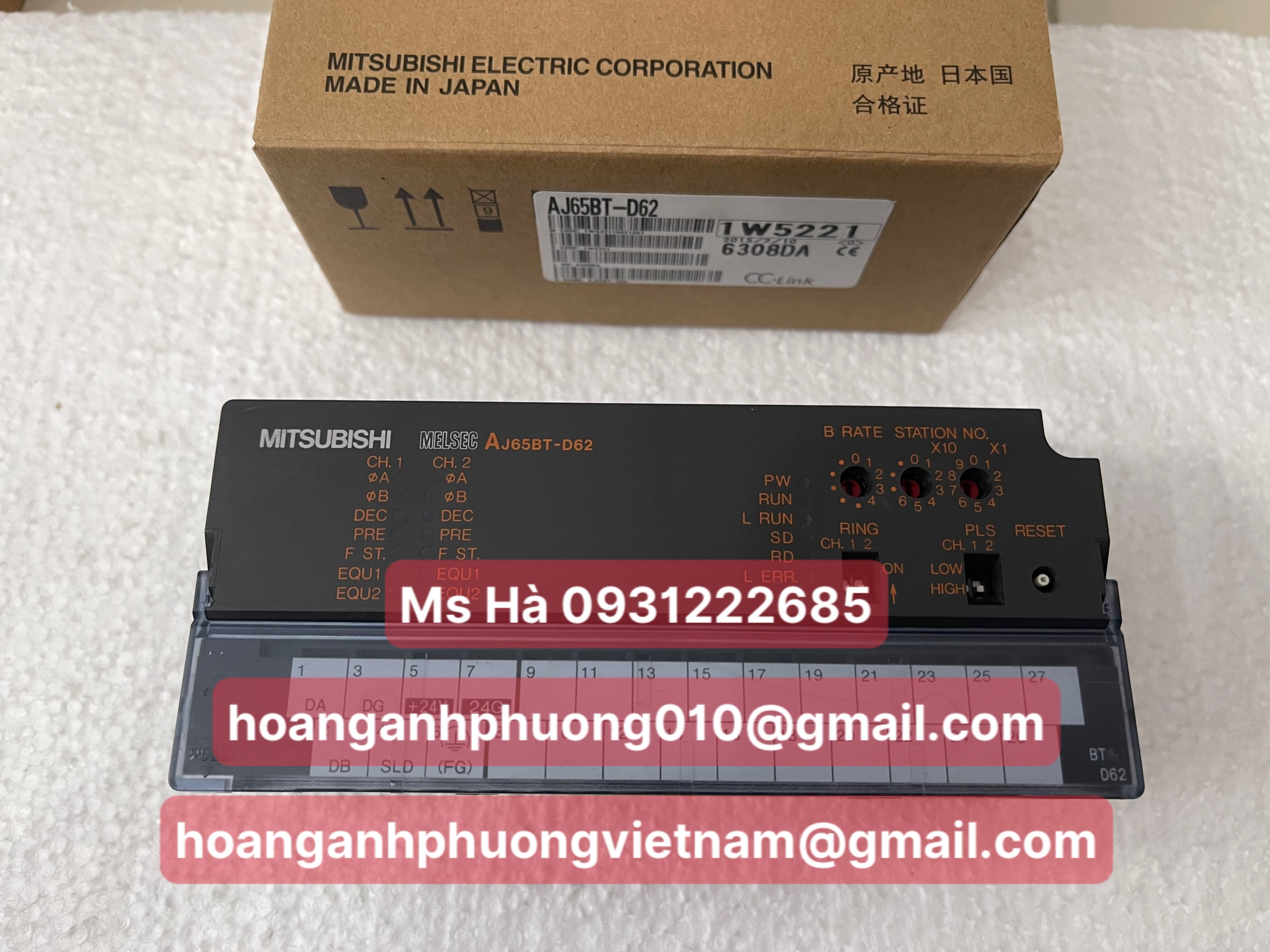 Module AJ65BT-D62 mitsubishi - bảo hành 12 tháng - chính hãng