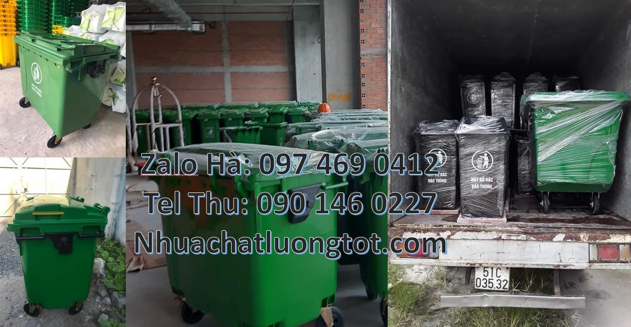 xe thu gom rác 660l 3 bánh hơi,xe rác công nghiệp 1000l,sĩ lẻ xe chở r