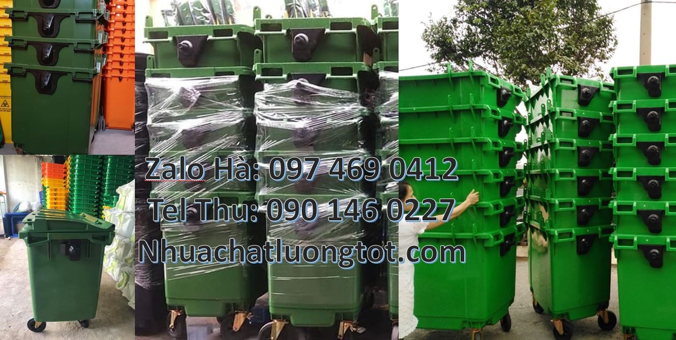 xe thu gom rác 660l 3 bánh hơi,xe rác công nghiệp 1000l,sĩ lẻ xe chở r