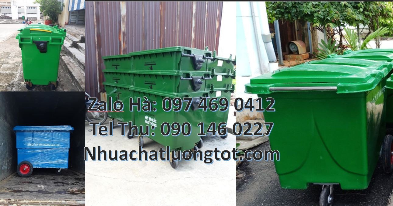 xe thu gom rác 660l 3 bánh hơi,xe rác công nghiệp 1000l,sĩ lẻ xe chở r