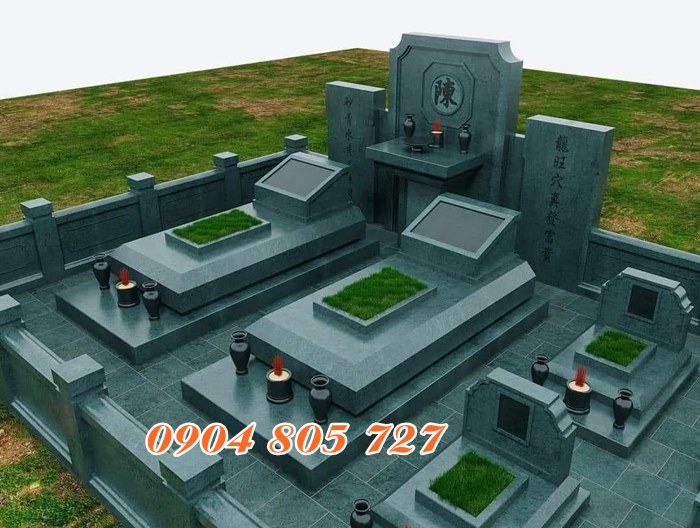 Lăng mộ đá tại Bình Dương chuẩn phong thuỷ