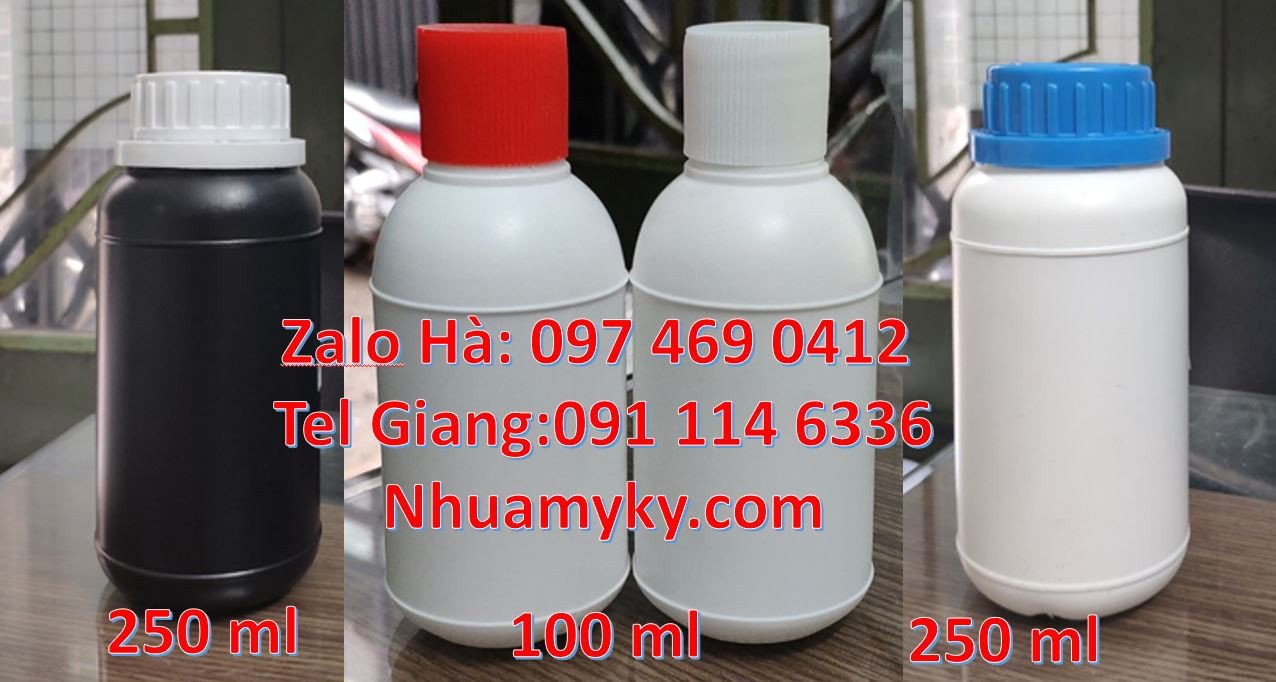 chai nhựa 250ml đựng hóa chất,chai nhựa gái sĩ 50ml.chai nhựa giá rẻ 1