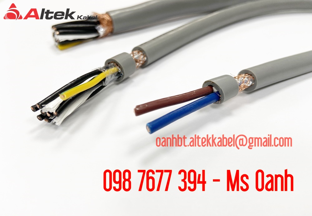 cáp điều khiển 4x0.75, cáp tín hiệu chống nhiễu 4x0.75