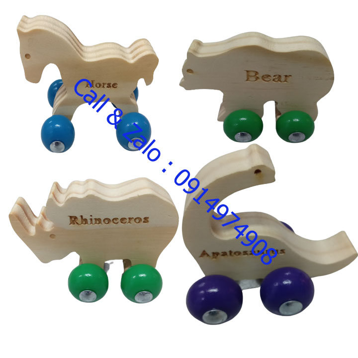 Xưởng sản xuất đồ chơi gỗ-Đồ chơi xe trẻ em bằng gỗ theo yêu cầu