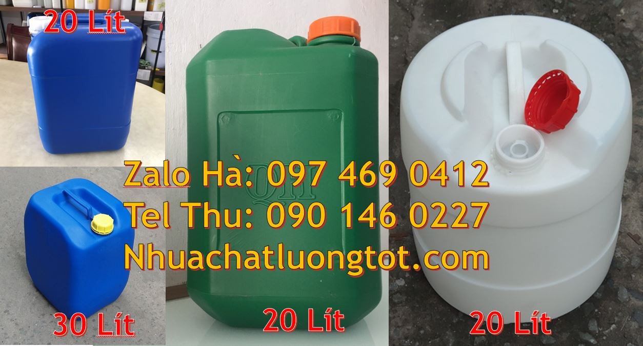can nhựa 30l đựng hóa chất,can nhựa 20l đựng dầu ăn,can nhựa 25l đựng