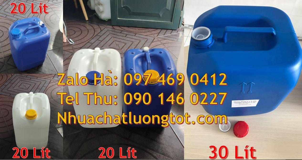 can nhựa 30l đựng hóa chất,can nhựa 20l đựng dầu ăn,can nhựa 25l đựng