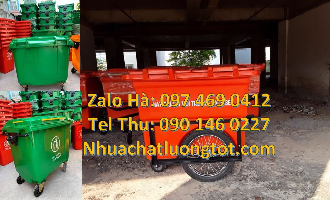 xe rác công cộng 660l giá rẻ,xe thu gom rác,xe thu gom rác công nghiệp