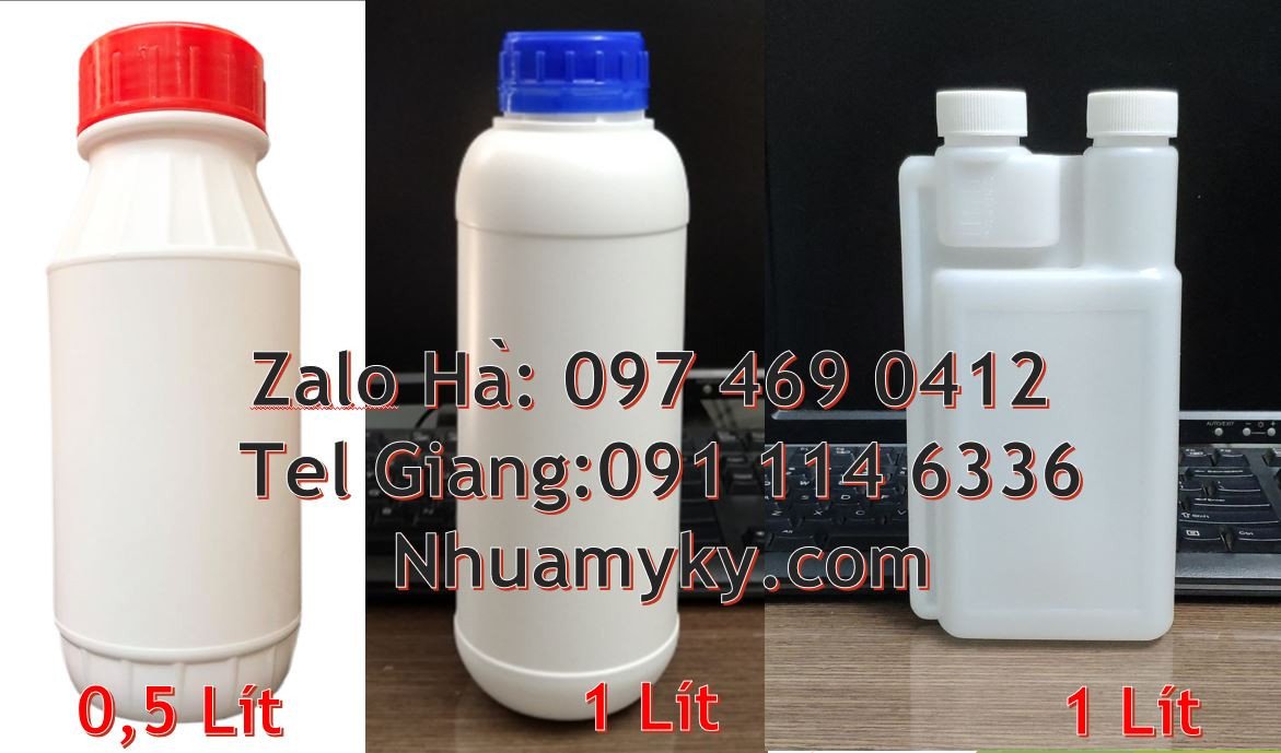 chai nhựa 100ml nắp vặn trong,chai nhựa 1l đựng thuốc tẩy,chai 0.5l gi