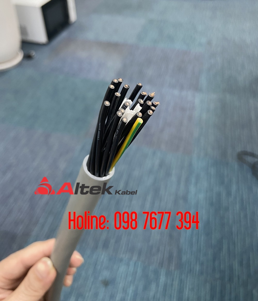 cáp điều khiển 20x0.5, cáp điều khiển 20x0.75, cáp điều khiển 20x1.0