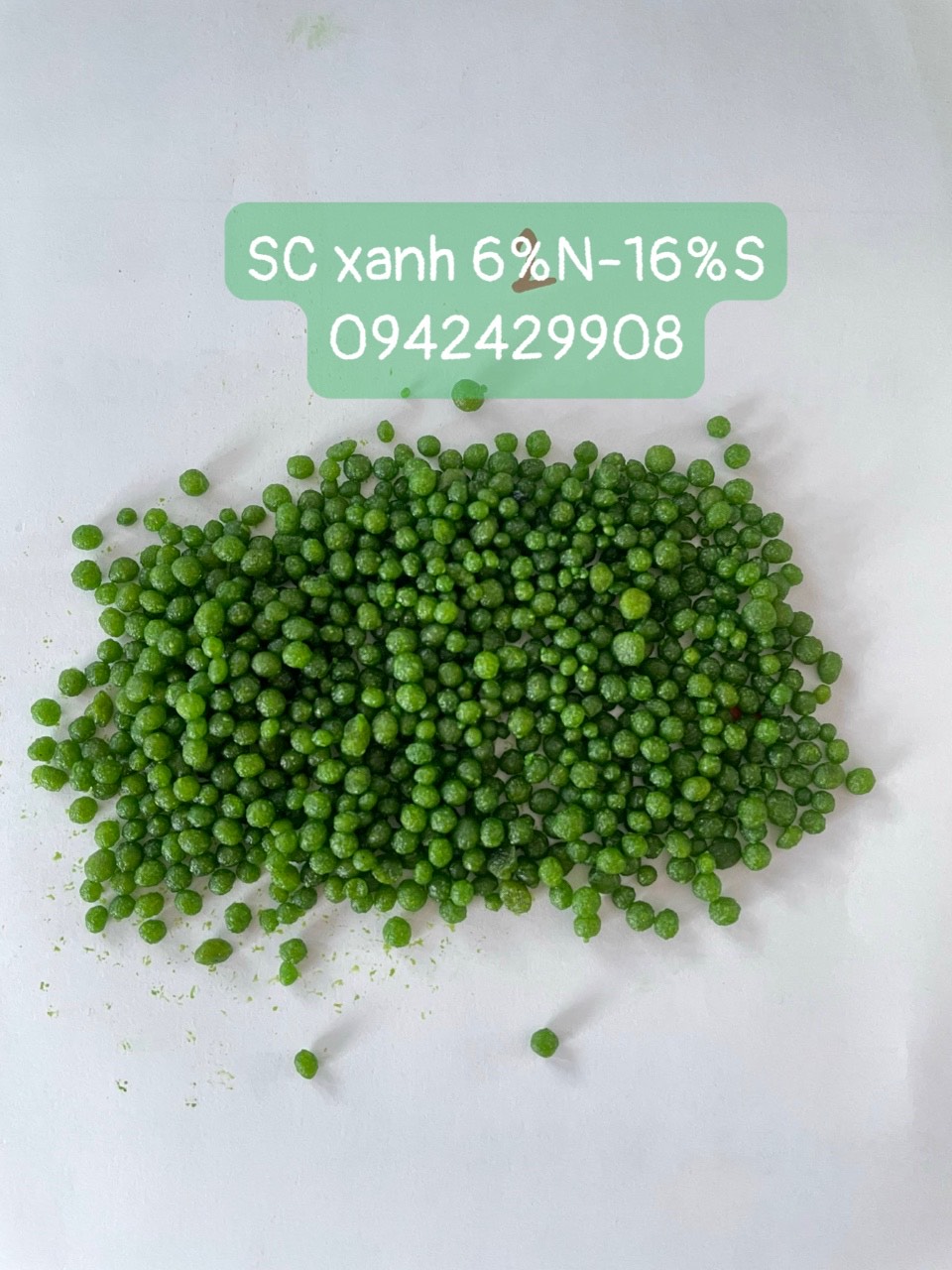 Đạm SC xanh cải tạo đất hàm lượng 6%N, 16%S