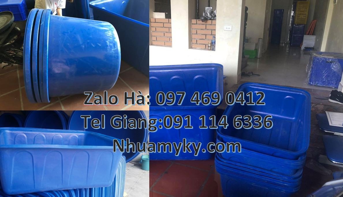 thùng nhựa tròn 1500l,thùng nhựa xanh vuông,thùng nhựa tròn 1200l giá