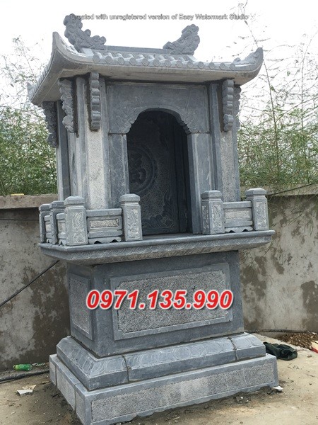 Mẫu miếu thờ đá đẹp bán tại TP Hồ Chí Minh - Cây Hương Bằng Đá Đẹp