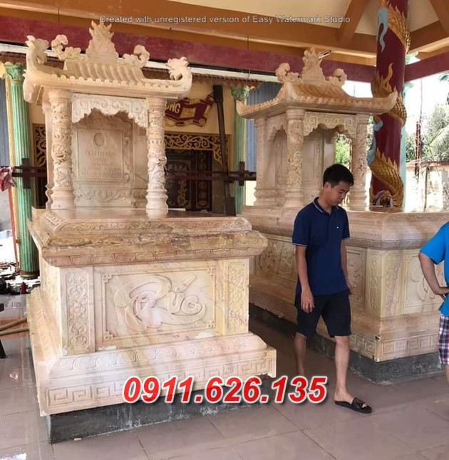 Mẫu Mộ Đá Một Mái Đẹp, Làm Theo Yêu Cầu Mới Nhất 2023