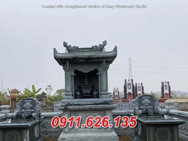 Mẫu Mộ Đá Một Mái Đẹp, Làm Theo Yêu Cầu Mới Nhất 2023