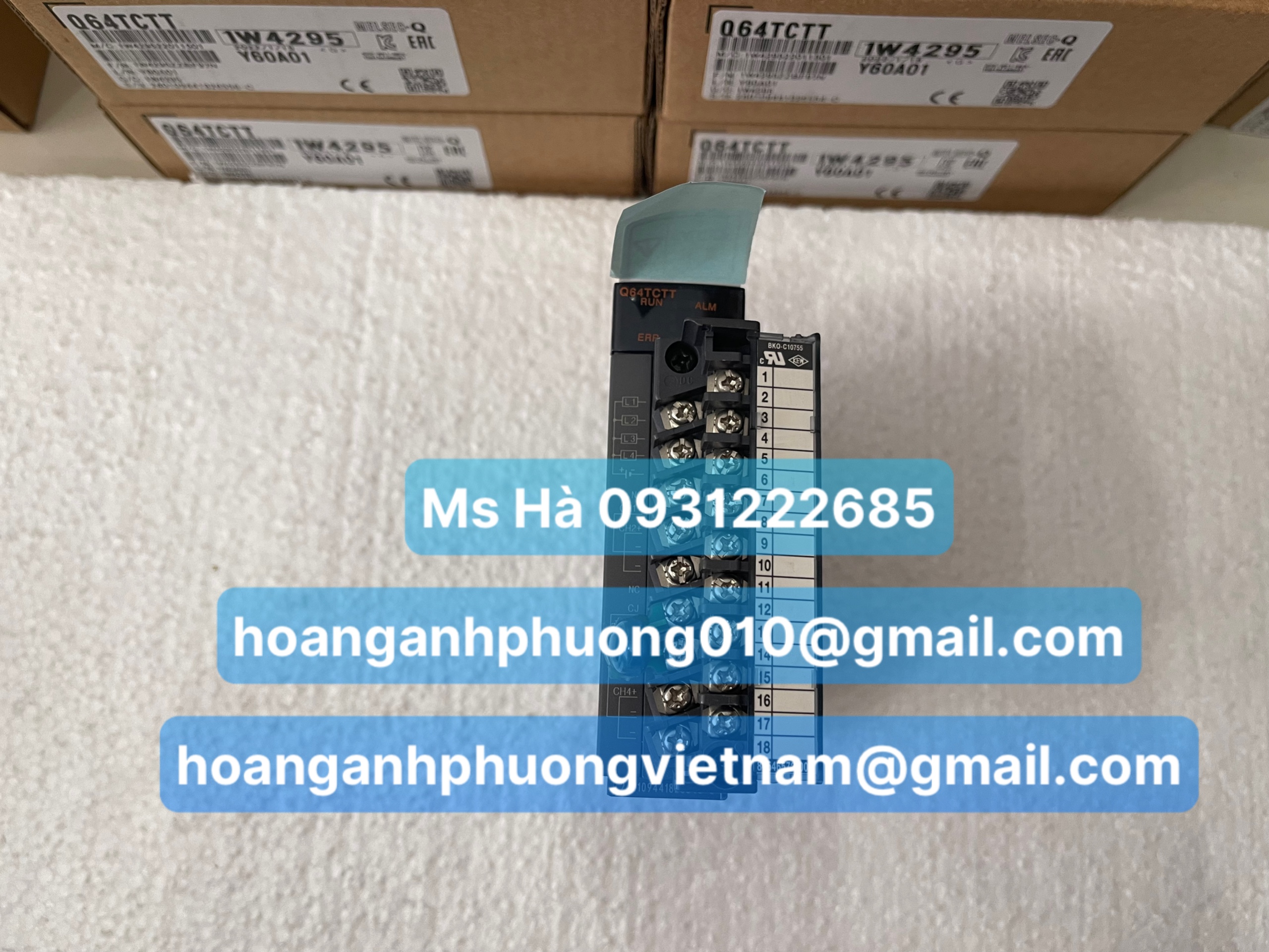 Q64TCTT  mô đun điều khiển  dòng Q mitsubishi