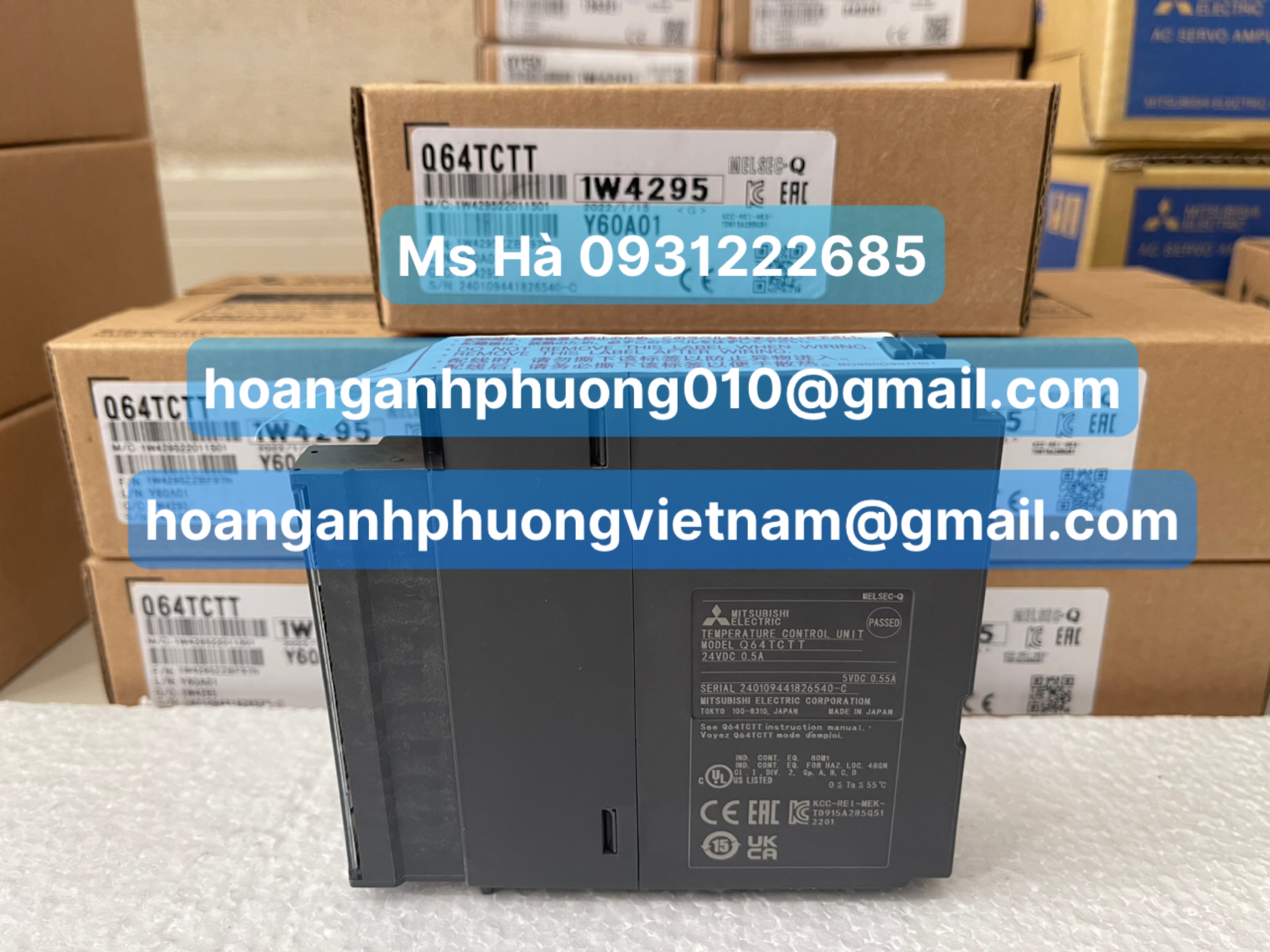 Q64TCTT  mô đun điều khiển  dòng Q mitsubishi