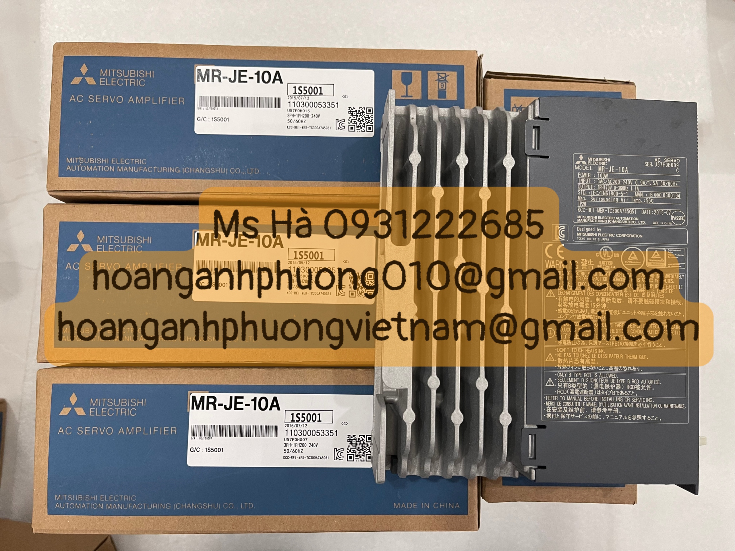 Bộ điều khiển servo MR-JE-10A mitsubishi - giao hàng nhanh chóng