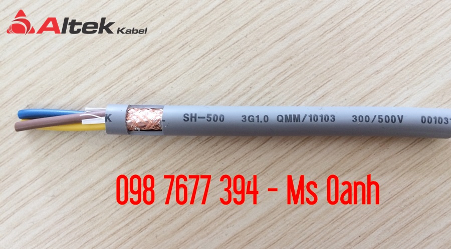 cáp điều khiển 3x1.0, cáp điều khiển 3x1.5