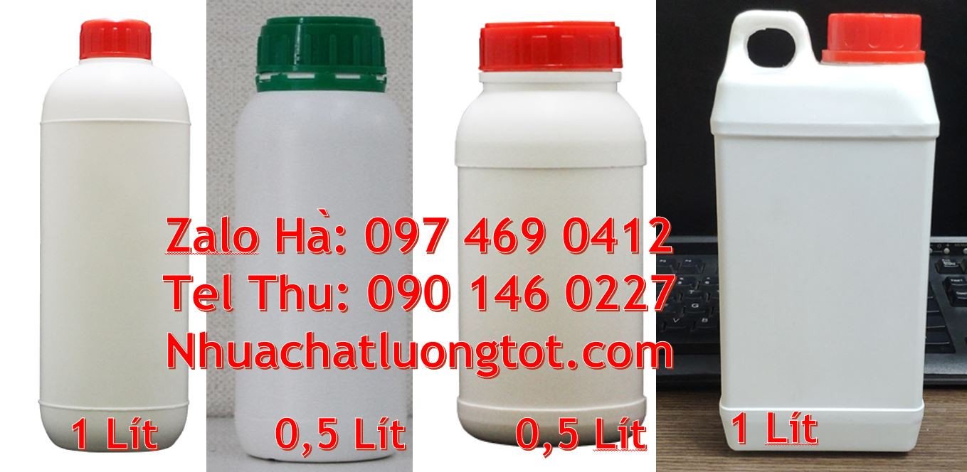 chai nhựa đục 100l nắp vặn trong,chai nhựa hdpe 500l,chai nhựa giá rẻ