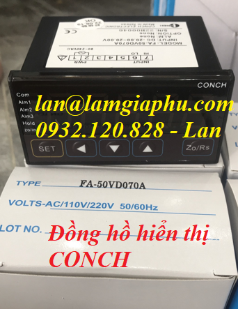 Đồng hồ CONCH VFN-40KD030 chính hãng tại Việt Nam
