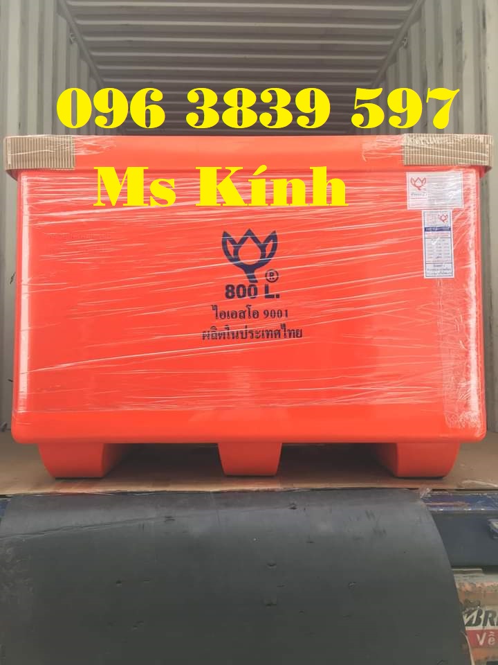Thùng đá Thái Lan 800 lít, thùng giữ lạnh hải sản - 0963839597