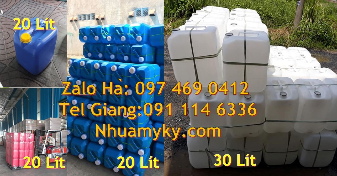 can 20l giá rẻ can nhựa hdpe 25l đựng nước mắm,can nhựa 30l giá tốt nh