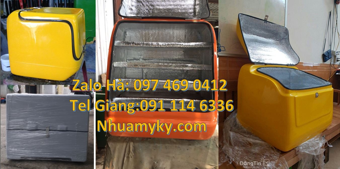 thùng ship hàng thùng chở đồ ăn, thùng giao hàng thương mại điện tử rẻ