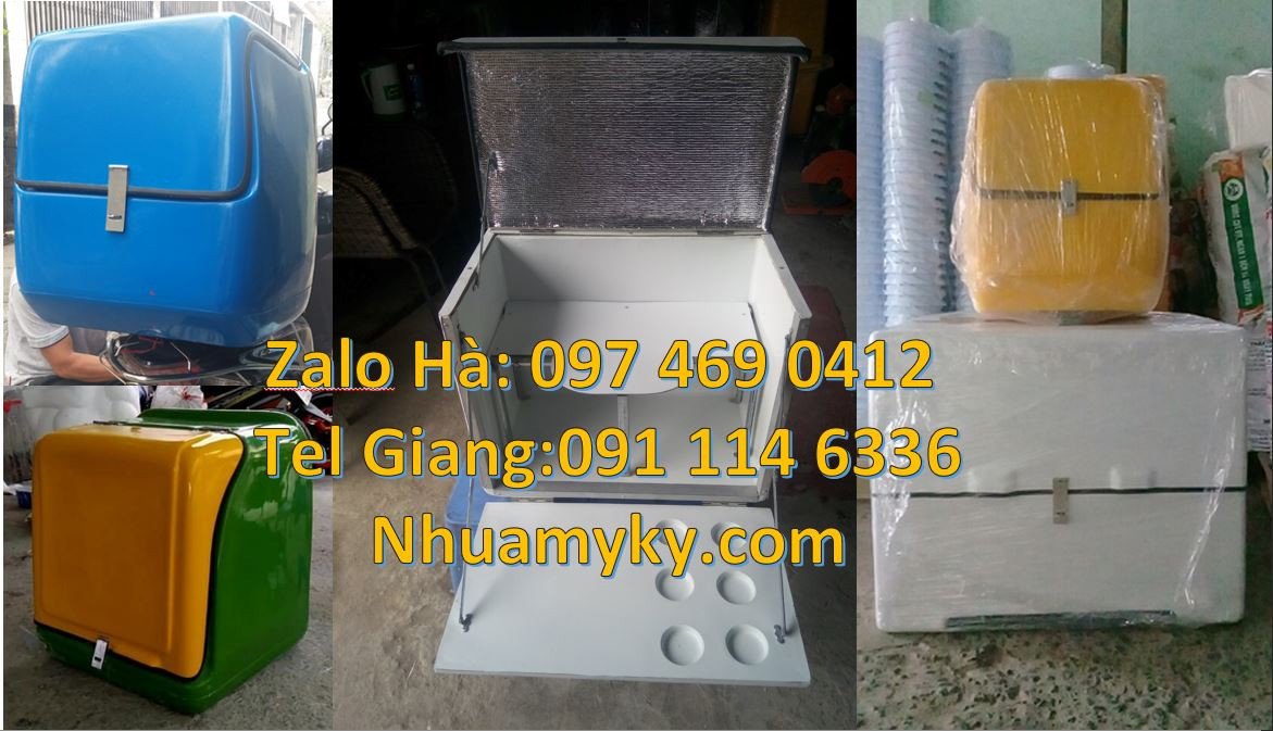 thùng ship hàng thùng chở đồ ăn, thùng giao hàng thương mại điện tử rẻ
