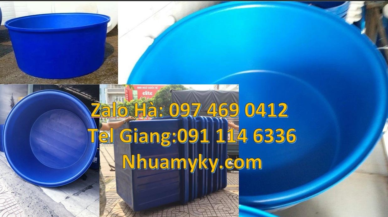 thùng nhựa vuông trồng rau, thùng nhựa tròn thủy sản,thùng nhựa nuôi c