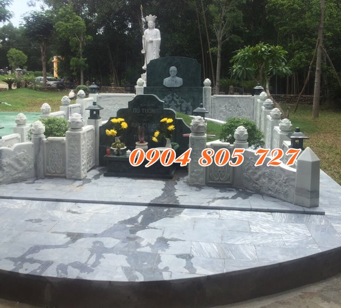 Mẫu lăng mộ đá đẹp Ninh Bình tại Cần Thơ