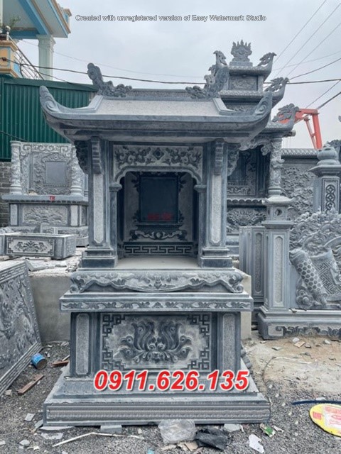 Mẫu Mộ Đá Một Mái Thiết, Kế Theo Yêu Cầu